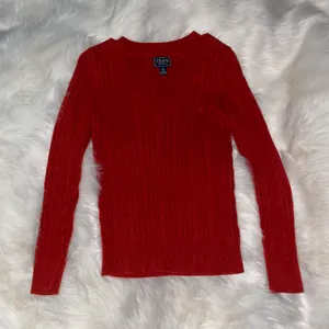 CHAPS Vintage Orange Sweater thumbnail 2
