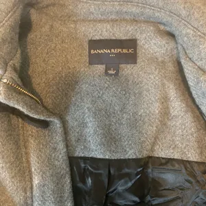 Banana Republic Wool Coat Ladies Sz Small Grey 2010 thumbnail 3