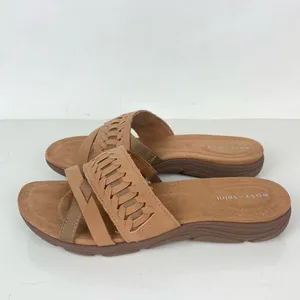 NWOT * EASY SPIRIT Linley Slide Sandals in Cognac - Size 6.5 thumbnail 14