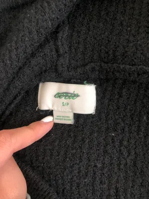 Aerie Black Sweater thumbnail 2