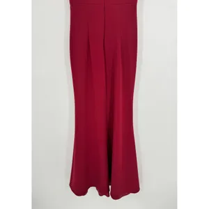 Lulus Infinite Glory‎ Maxi Dress Small Burgundy Formal Wedding Guest Mermaid Red thumbnail 9