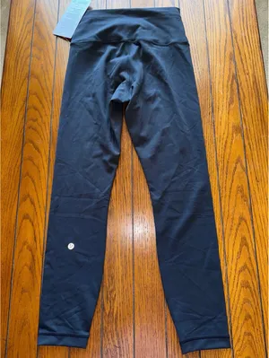 Lululemon Wunder Train No Line High Rise 25” Black Size 6 NWT thumbnail 3