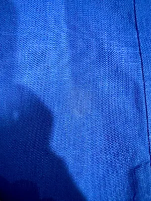 COMMENSE Sleeveless Wrap Style Mini Dress Cobalt Blue Linen Blend L NWT thumbnail 8