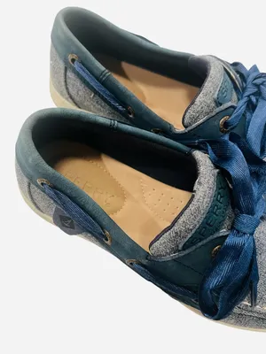 Sperry Women’s Two-Tone Blue Denim Boat Shoes thumbnail 3