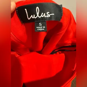 Lulus Ardent Love Red Cutout‎ Bodycon Dress Size S thumbnail 7