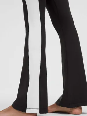 Lululemon Nulu High-Rise Flared Pants Leggings Black / White thumbnail 3