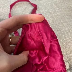 Vintage Christian Dior Pink 100% Silk Bralette thumbnail 7