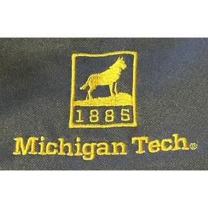 Port Authority Michigan Tech Huskies Women’s XS Performance Polo Shirt Gray VGC MTU thumbnail 9