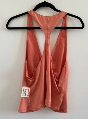 Free People Movement Walk It Talk It Tank Top In Peaches Size XL NEW thumbnail 9