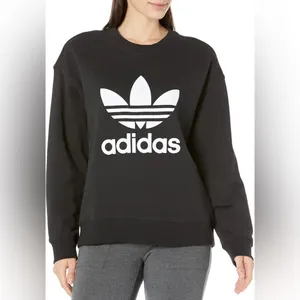 Adidas Original Trefoil Crew Womens Sweatshirt New size Small thumbnail 2