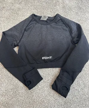 ECHT Crop Long Sleeve Top thumbnail 1