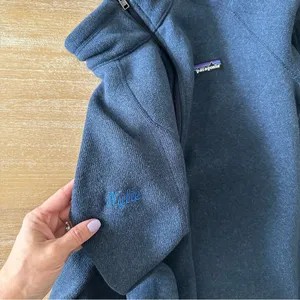 Patagonia Navy Quarter Zip Pull Over Sweater thumbnail 6