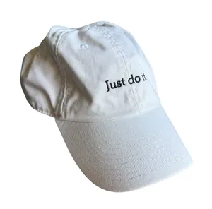 Nike Just Do It White JDI Cap Athletic Athlesure thumbnail 1