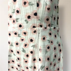 Hutch White Floral Mini Dress Crossback Straps Milkmaid Spring‎ Wedding Guest thumbnail 8