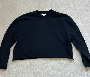 Topshop Cropped Crewneck Sweatshirt thumbnail 1