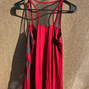 Midnight Hour Skull Punk Rock Sleeveless Top Shirt Womens Sz XS Midnight Red thumbnail 8