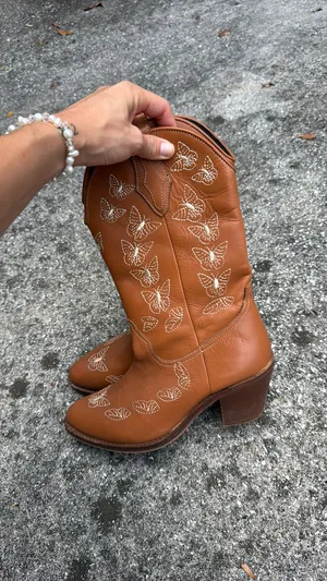 Urban Outfitters Butterfly cowgirl boots thumbnail 2