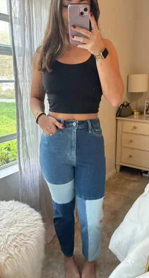 Hollister Ultra High-Rise Mom Jean thumbnail 1