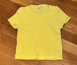 Urban Outfitters Yellow  Top thumbnail 1
