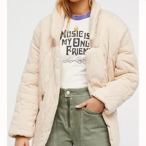 Free People Tawny Pillow Quilted Puffer Jacket size XS Extra Small thumbnail 12