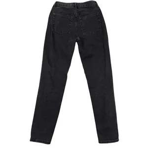 BDG Urban Outfitters Mom Jeans High Rise Black Wash Womens 25‎ Straight Leg thumbnail 2