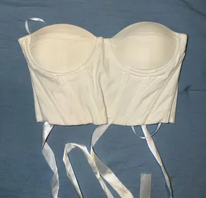 Princess Polly Cream Bustier Bra thumbnail 2