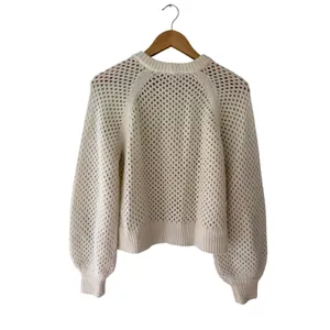 Joie Cream Alpaca Wool Blend Textured Sweater XS thumbnail 2