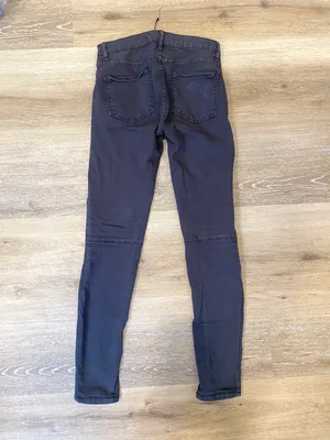 ZARA Charcoal Gray  Jeans thumbnail 2
