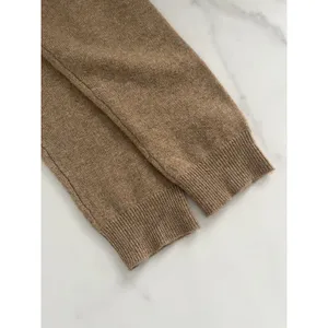 Charter Club Luxury Cashmere Crewneck Sweater Tan Sz Large Minimalist Classic thumbnail 8