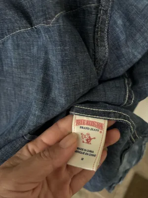True Religion Button Down Shirt Denim thumbnail 6