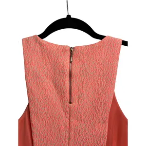 Zara Trafaluc Womens Neon Animal Print Tank Top Size Medium Orange Pink‎ Coral thumbnail 6