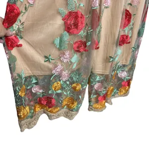 Xpluswear Elegant Floral V-Neck Maxi Dress XL thumbnail 7