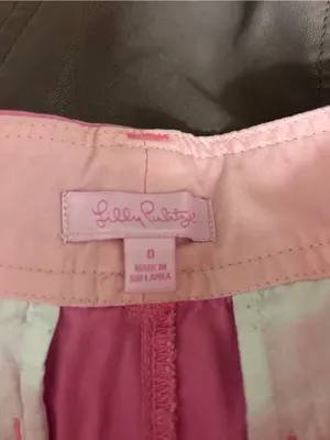 Lilly Pulitzer Bright Hot Pink Cotton Bermuda Shorts thumbnail 3