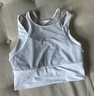 Lululemon Double Tap Bra in Lavender Size 6 thumbnail 1