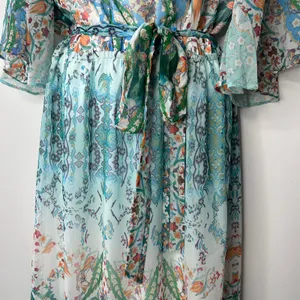 CITY CHIC Maxi Dress Womens 18 Rhinestone Boho Floral Party Wedding Date Church thumbnail 7