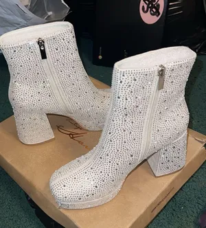 Vintage Havana Bayside Boots Silver Rhinestone thumbnail 2