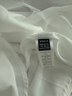 SHEIN White Sleeveless A-Line Party Dress‎ thumbnail 9