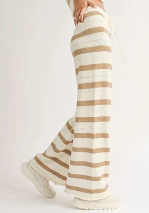 Wide leg lounge pants thumbnail 1
