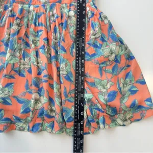 Free People Dear You Floral Flowy Mini Summer Dress‎ Size XS thumbnail 8