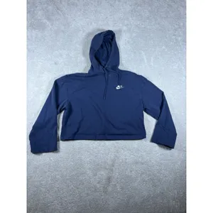 Nike Hoodie Womens Cropped Wide Sleeve Sweatshirt Jersey NSW Nike Sportswear S thumbnail 4