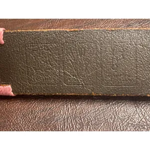 Pampeano Dulce Argentine Leather Woven Belt Pink Navy Cream Brown XL 38"-44" thumbnail 10