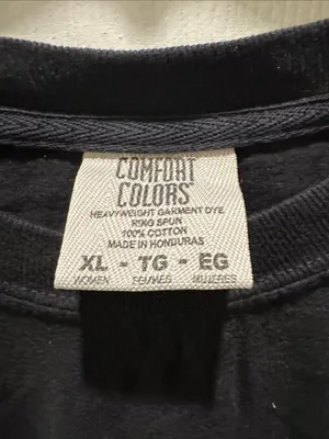 Comfort Colors Black 'Bride Squad' Graphic Tee - Women's Crewneck thumbnail 2