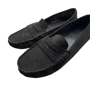 H&M Women’s Black Napped Loafers Size 8 Slip On New thumbnail 1