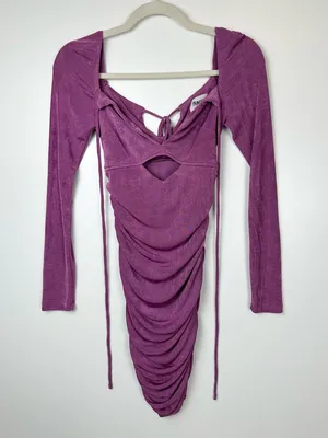 Princess Polly Stretch Halter Mini Dress thumbnail 3