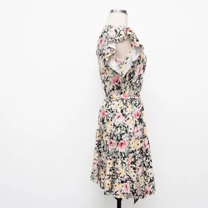 Lauren‎ Ralph Lauren. New! Knit Floral Ruffle Sleeve Dress. thumbnail 5