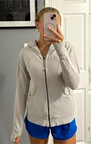 Lululemon Grey Zip Up Sweatshirt thumbnail 1
