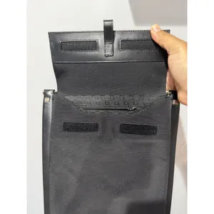 Gucci‎ Nylon Leather Shoulder Bag Black Women's Crossbody Authentic Y2K L thumbnail 6
