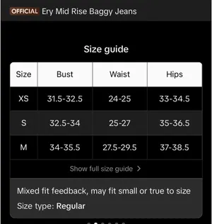 Edikted Ery mid rise baggy jeans  thumbnail 4