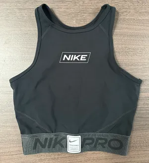 Nike Pro Dri-Fit Cropped Tank Top thumbnail 1