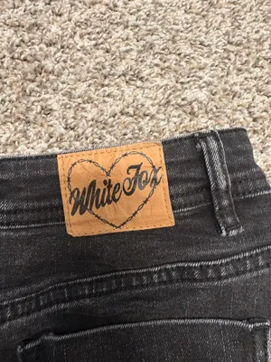 White Fox Boutique Black Denim Mini Skirt thumbnail 3
